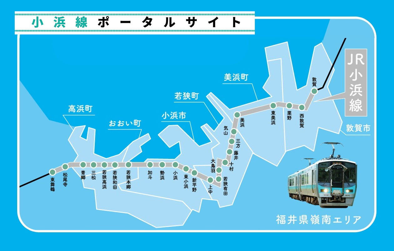 小浜線マップ